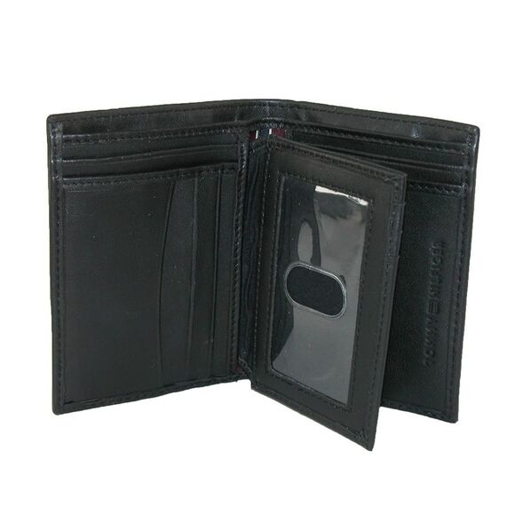 Tommy Hilfiger Men's Leather Stockton Credit Card Organizer Wallet - Picture 3 of 4